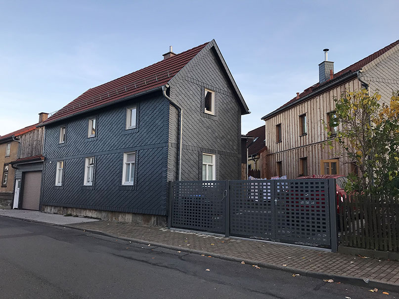 Gästehaus Alte Wäscherei - Strassenansicht